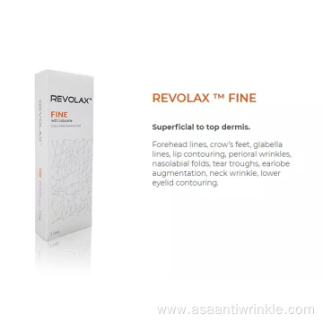 hyaluric acid injection revolax dermal filler for lip